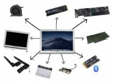 მაკბუქის ნაწილები, macbook parts