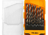 TOLSEN TOL1753-75087 ბურღის ნაკრები 25ც-იანი 1.0-13.0mm HSS