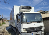 ტვირთების გადაზიდვა ბუტკა + ლიფტით - Mercedes atego 12 ტონა